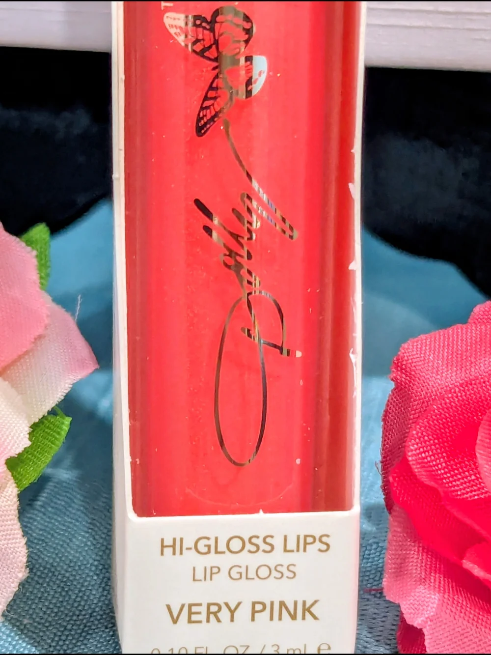 🆕 DOLLY PARTON'S Hi- Gloss Lips Rhinestone Studded Lip Gloss Trio